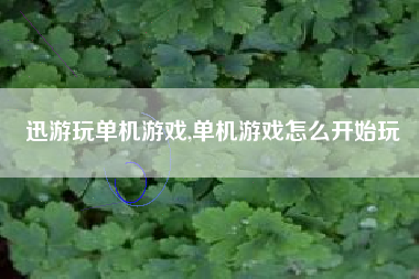 迅游玩单机游戏,单机游戏怎么开始玩