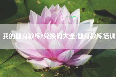 我的健身教练2兑换码大全(健身教练培训)