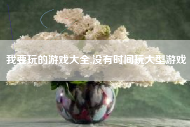我要玩的游戏大全,没有时间玩大型游戏