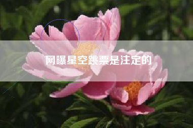 网曝星空跳票是注定的