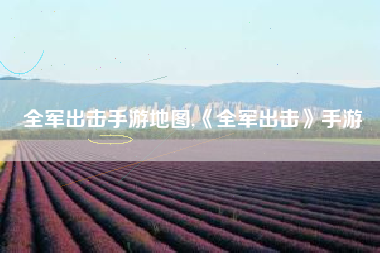 全军出击手游地图,《全军出击》手游