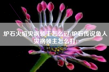 炉石火焰灾祸领主怎么过(炉石传说鱼人灾祸领主怎么打)