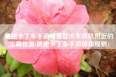 跑跑卡丁车手游掉落在火车铁轨附近的宝藏位置(跑跑卡丁车手游掉段规则)