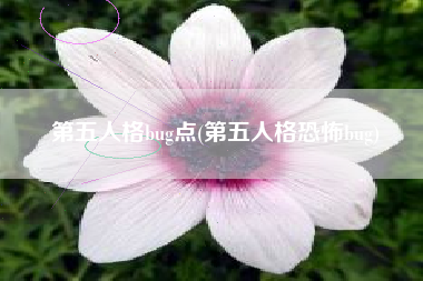 第五人格bug点(第五人格恐怖bug)