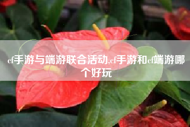 cf手游与端游联合活动,cf手游和cf端游哪个好玩