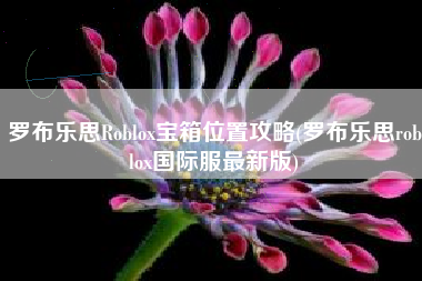 罗布乐思Roblox宝箱位置攻略(罗布乐思roblox国际服最新版)