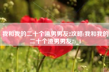 我和我的二十个渣男男友2攻略(我和我的二十个渣男男友2)_1