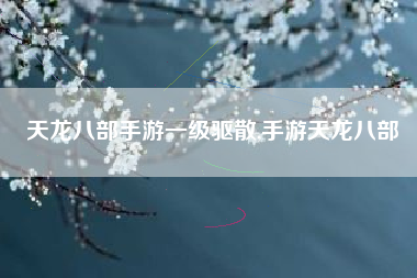 天龙八部手游一级驱散,手游天龙八部
