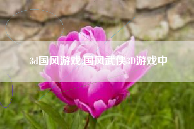 3d国风游戏,国风武侠3D游戏中