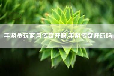 手游贪玩蓝月传奇开服,手游传奇好玩吗