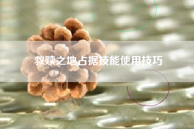 救赎之地占据技能使用技巧
