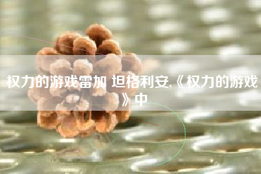 权力的游戏雷加 坦格利安,《权力的游戏》中