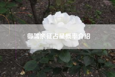 御驾亲征占星概率介绍