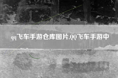 qq飞车手游仓库图片,QQ飞车手游中
