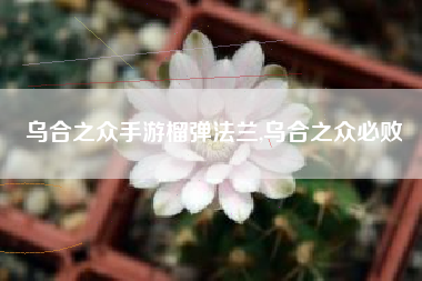 乌合之众手游榴弹法兰,乌合之众必败