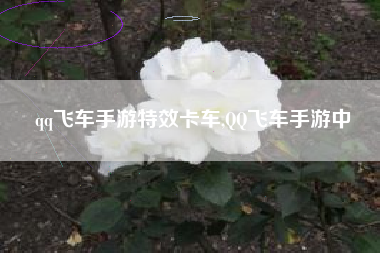 qq飞车手游特效卡车,QQ飞车手游中