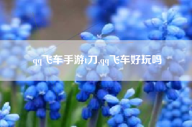 qq飞车手游t刀,qq飞车好玩吗