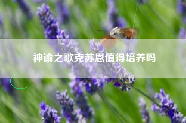 神谕之歌克苏恩值得培养吗