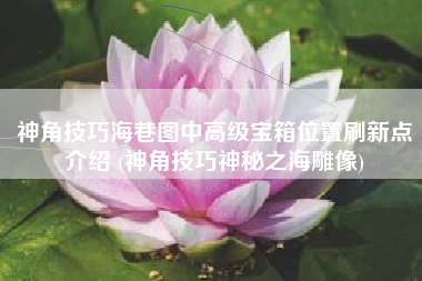 神角技巧海巷图中高级宝箱位置刷新点介绍 (神角技巧神秘之海雕像)