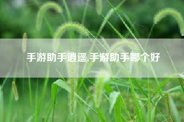 手游助手逍遥,手游助手哪个好