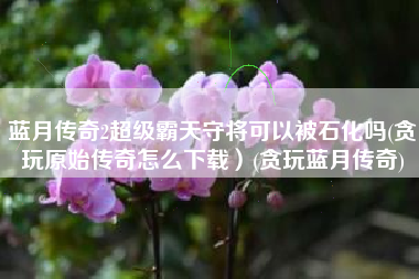 蓝月传奇2超级霸天守将可以被石化吗(贪玩原始传奇怎么下载）(贪玩蓝月传奇)