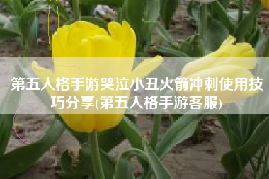 第五人格手游哭泣小丑火箭冲刺使用技巧分享(第五人格手游客服)