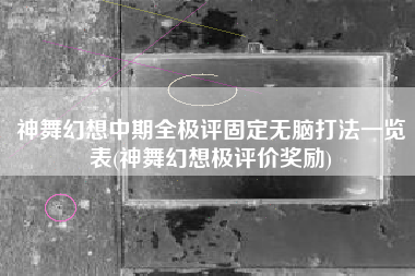 神舞幻想中期全极评固定无脑打法一览表(神舞幻想极评价奖励)