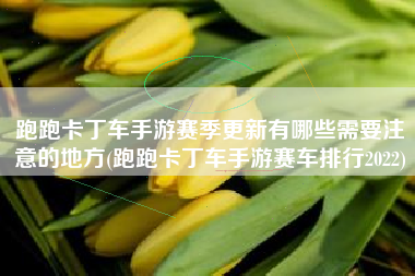 跑跑卡丁车手游赛季更新有哪些需要注意的地方(跑跑卡丁车手游赛车排行2022)