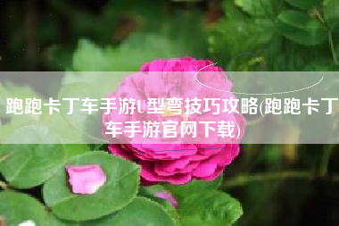 跑跑卡丁车手游U型弯技巧攻略(跑跑卡丁车手游官网下载)
