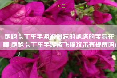 跑跑卡丁车手游被遗忘的炮塔的宝藏在哪(跑跑卡丁车手游被飞碟攻击有提醒吗)