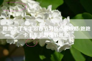 跑跑卡丁车手游春节习俗点亮攻略(跑跑卡丁车手游春节氪金)