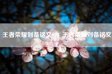 王者荣耀刘备铭文S28_王者荣耀刘备铭文