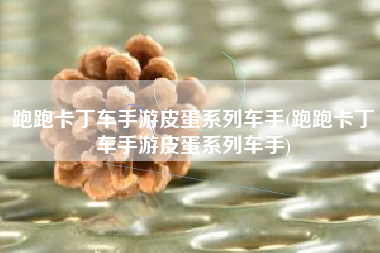 跑跑卡丁车手游皮蛋系列车手(跑跑卡丁车手游皮蛋系列车手)