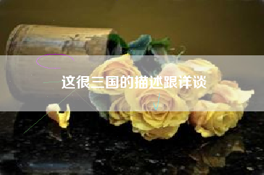 这很三国的描述跟详谈