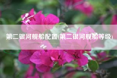 第二银河舰船配置(第二银河舰船等级)