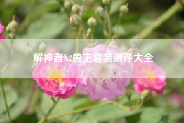 解神者X2兽主套装测评大全