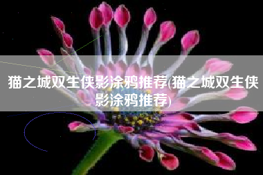 猫之城双生侠影涂鸦推荐(猫之城双生侠影涂鸦推荐)
