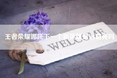 王者荣耀哪吒下一个新英雄是诸葛亮吗