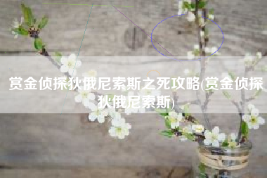 赏金侦探狄俄尼索斯之死攻略(赏金侦探狄俄尼索斯)