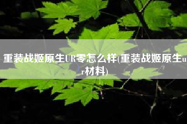 重装战姬原生UR零怎么样(重装战姬原生ur材料)