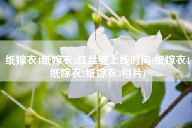 纸嫁衣4纸嫁衣4红丝缠上线时间(纸嫁衣4纸嫁衣2纸嫁衣3相片)