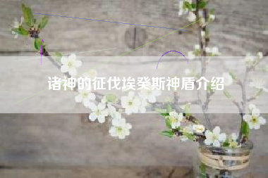 诸神的征伐埃癸斯神盾介绍