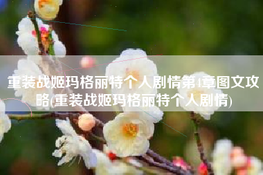 重装战姬玛格丽特个人剧情第4章图文攻略(重装战姬玛格丽特个人剧情)