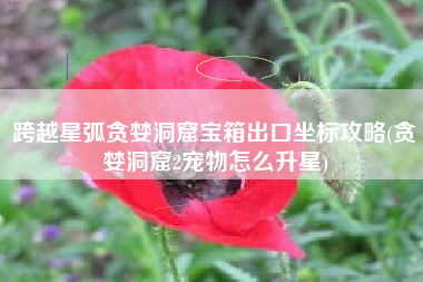 跨越星弧贪婪洞窟宝箱出口坐标攻略(贪婪洞窟2宠物怎么升星)