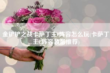 金铲铲之战卡萨丁主c阵容怎么玩(卡萨丁主C阵容装备推荐)