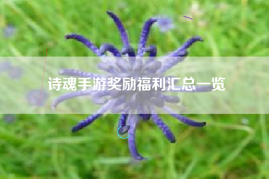 诗魂手游奖励福利汇总一览