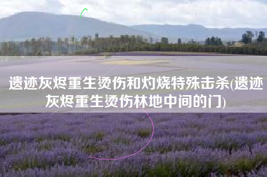 遗迹灰烬重生烫伤和灼烧特殊击杀(遗迹灰烬重生烫伤林地中间的门)