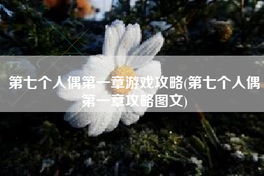 第七个人偶第一章游戏攻略(第七个人偶第一章攻略图文)