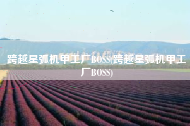 跨越星弧机甲工厂BOSS(跨越星弧机甲工厂BOSS)