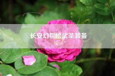长安幻世绘武圣装备